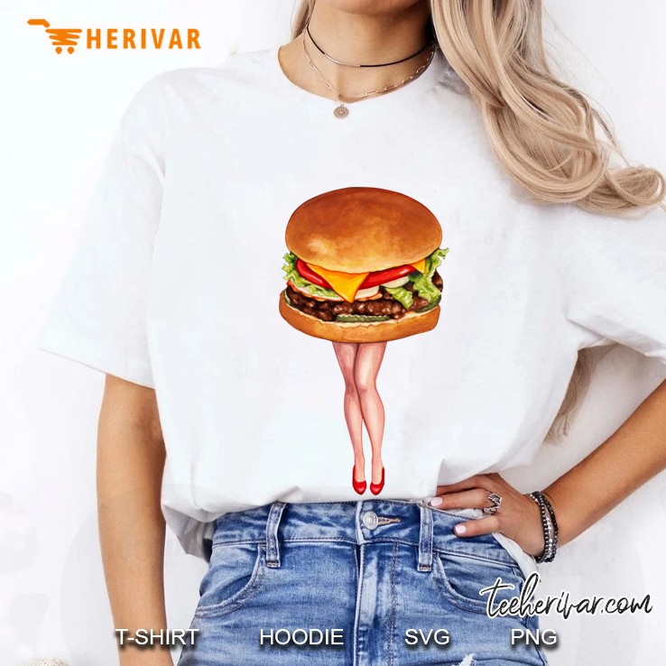 Cheeseburger Pin-Up Classic Hoodie