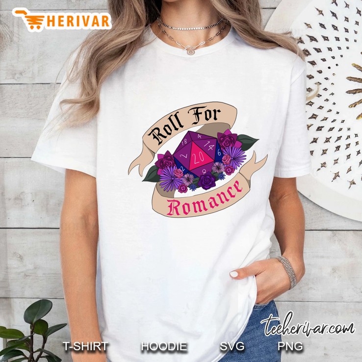 Roll For Romance - Bi Pride Premium Scoop Ladies Tee