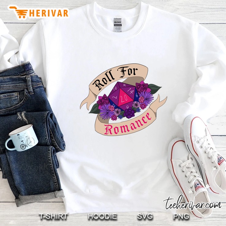 Roll For Romance - Bi Pride Premium Scoop Sweatshirt