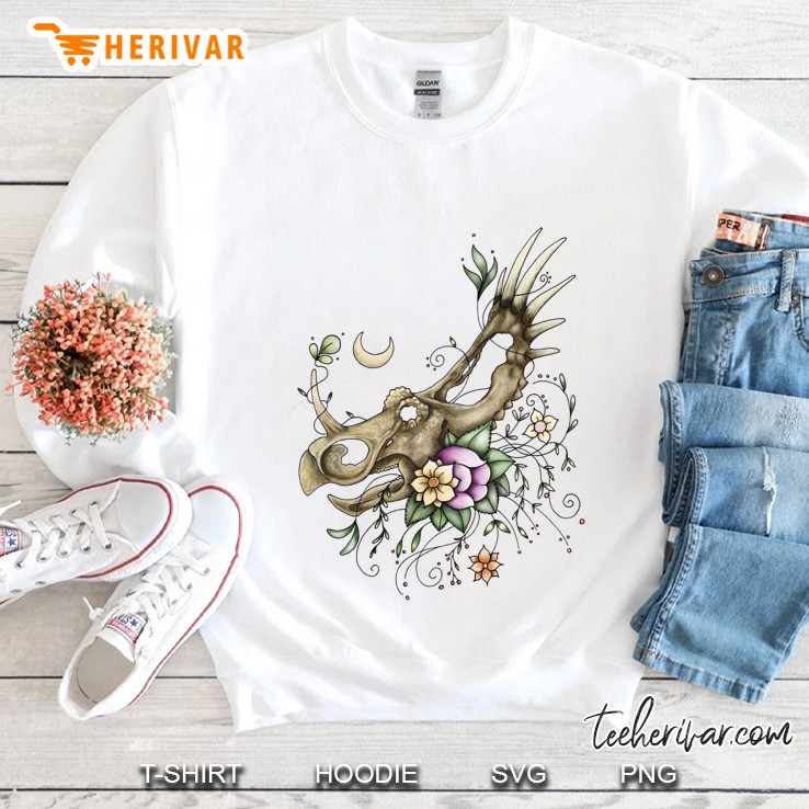 Styracosaurus - Dinosaur Skull Active Sweatshirt
