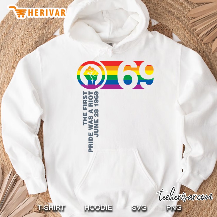 The First Pride Was A Riot Hoodie