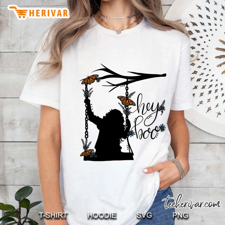 To Kill A Mockingbird, Inspired Silloette - Hey, Boo. Hoodie