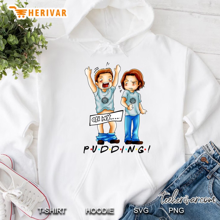 Oh My Pudding Supernatural Dean Winchester & Sam Winchester Hoodie