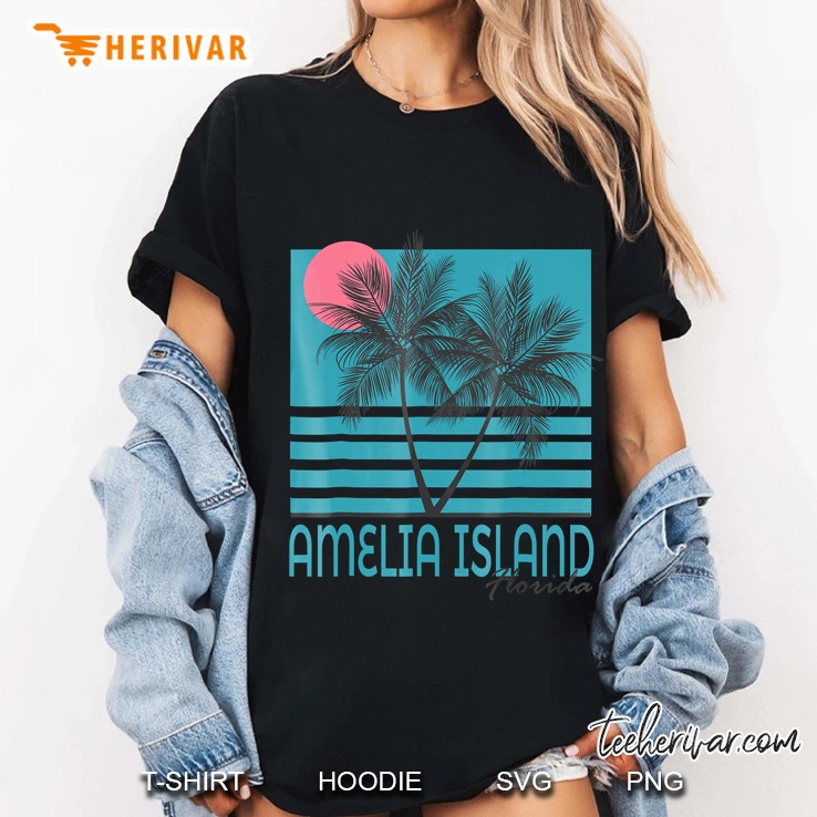 Amelia Island Florida Vintage Fl Souvenirs Ladies Tee