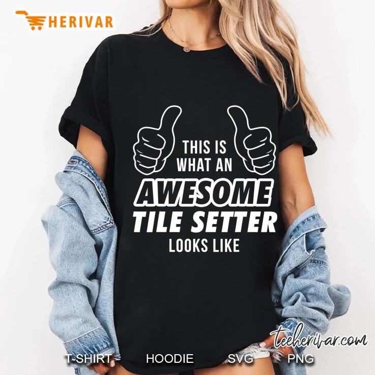 Awesome Tile Setter Profession Career Hoodie