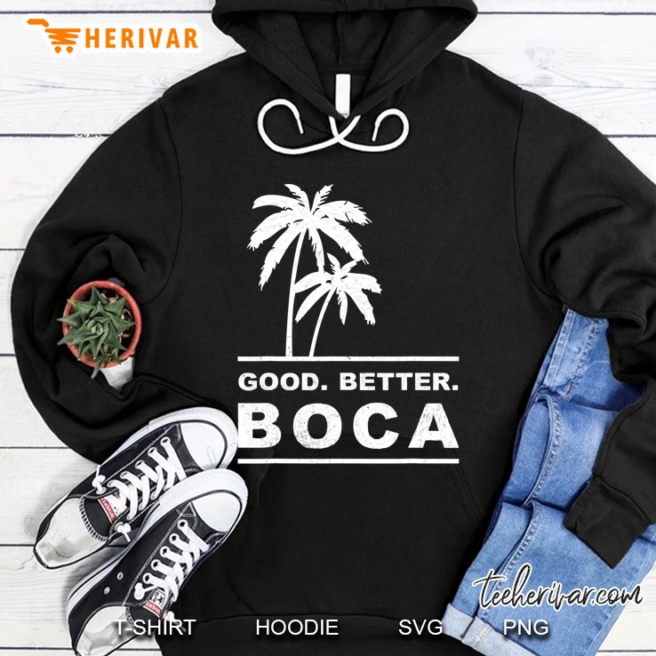 Good. Better. Boca. Boca Raton Palm Tree Vacation & Gift Mugs