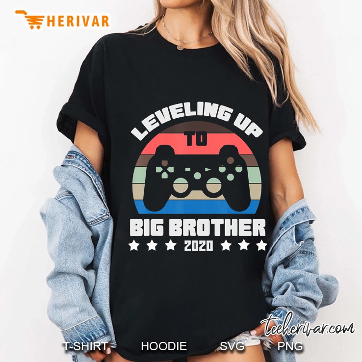 Leveling Up To Big Brother 2020 Only Child Expires Gamer Ladies Tee