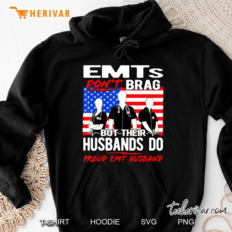 Proud Emt Husband Shirt Funny Emts Don