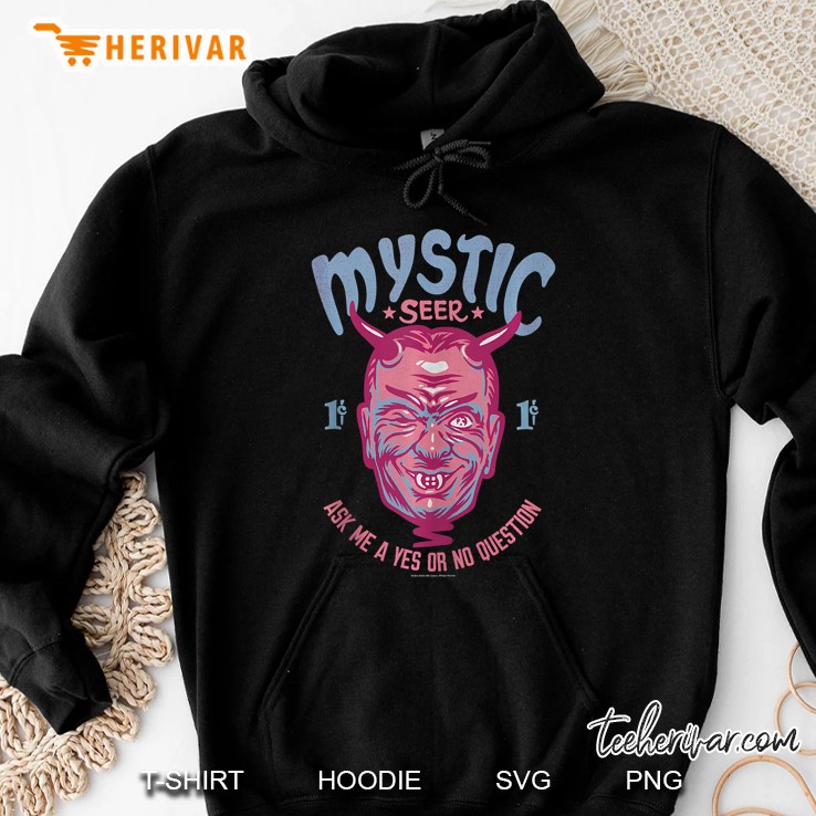 Twilight Zone Mystic Seer Yes Or No Question Hoodie