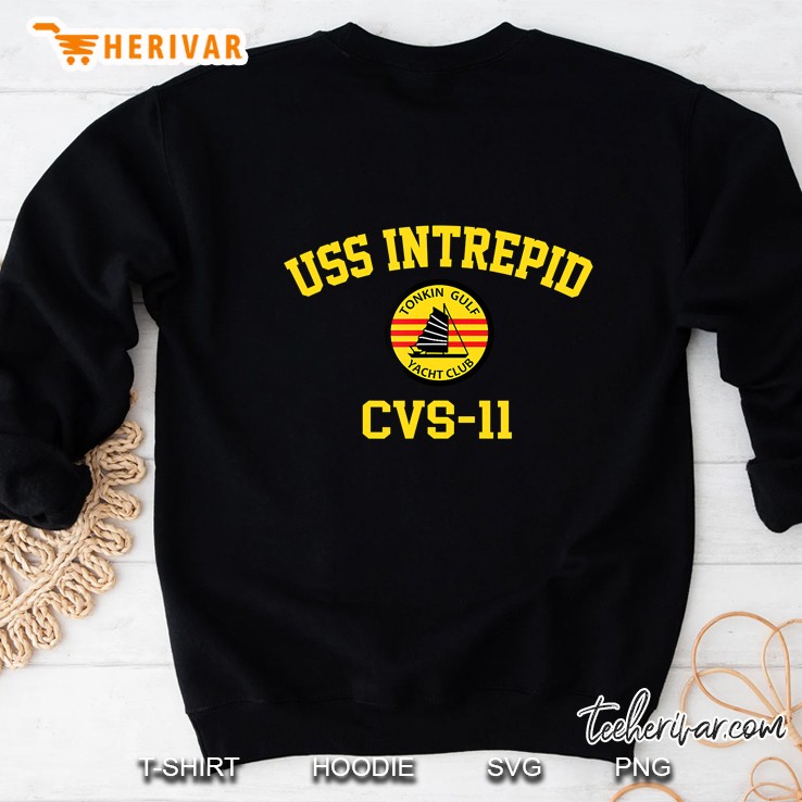 Uss Intrepid Cvs-11 Tonkin Gulf Yacht Club Sweatshirt