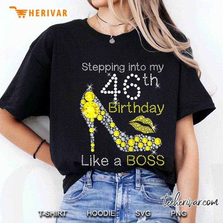 Womens Stepping Into My 46Th Birthday In 1973 Ver2 Hoodie