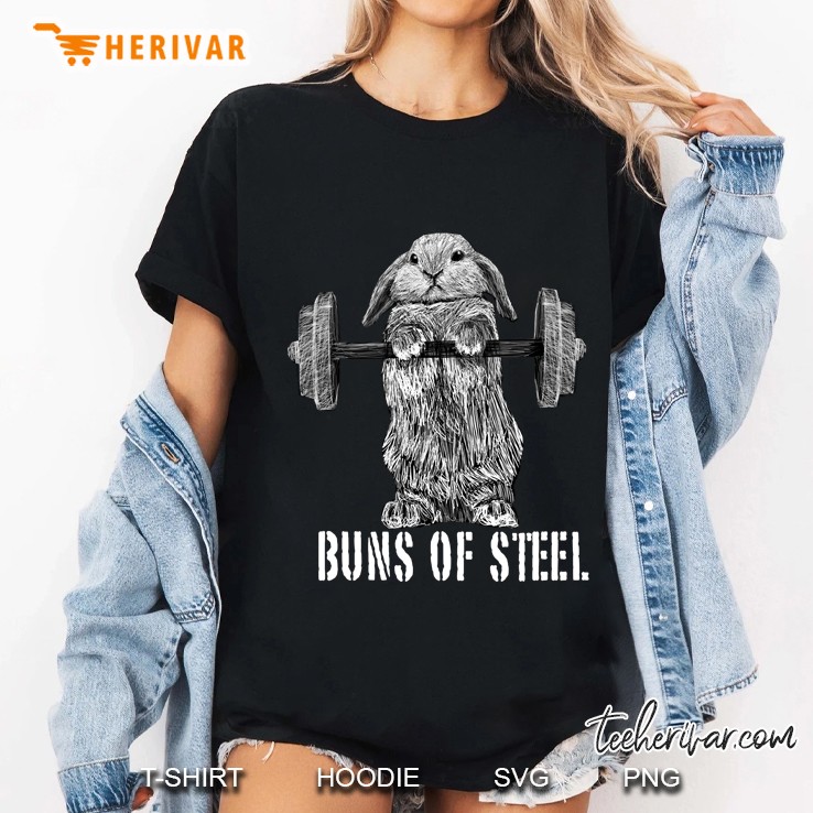 Buns Of Steel (Dark) Relaxed Fit Ladies Tee