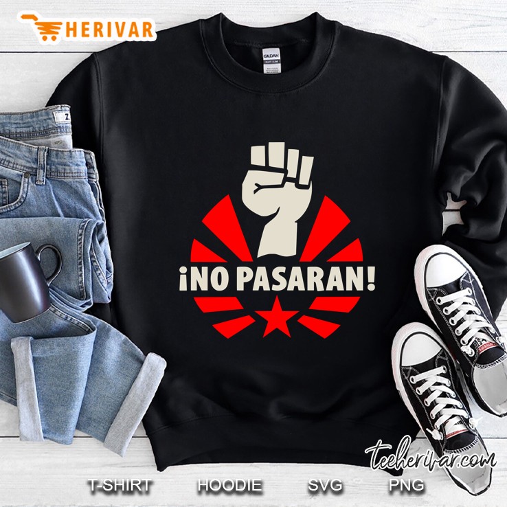 No Pasaran Fist & Star Mugs