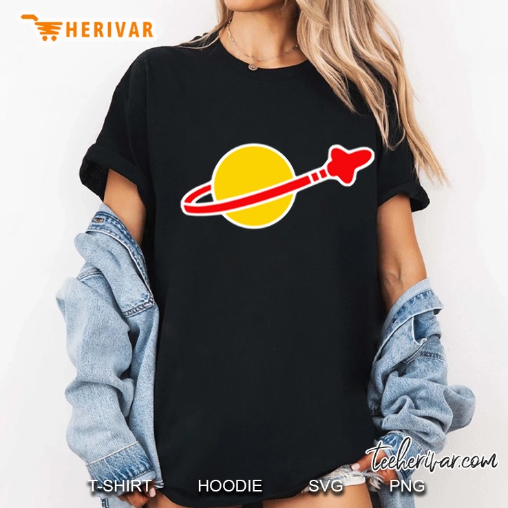 The Lego Classic Space Logo (Small Logo) Ladies Tee
