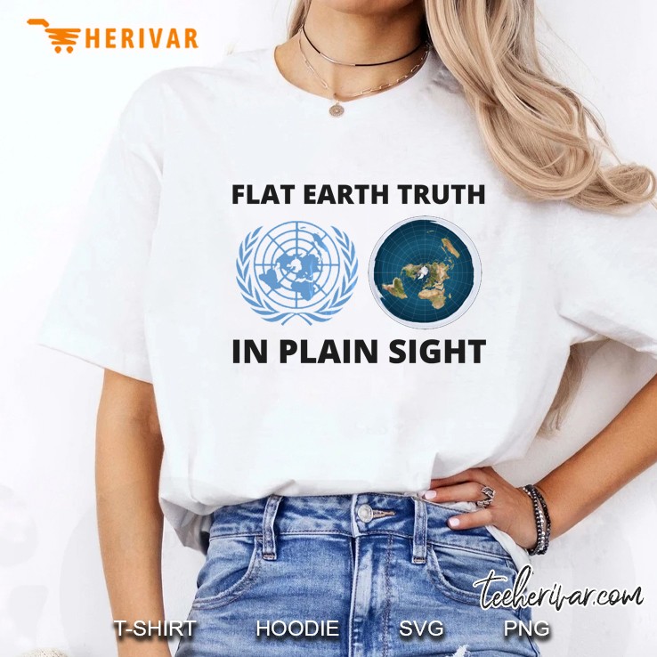 Flat Earth - Fake Earth - Flat Earth Hoody Hoodie