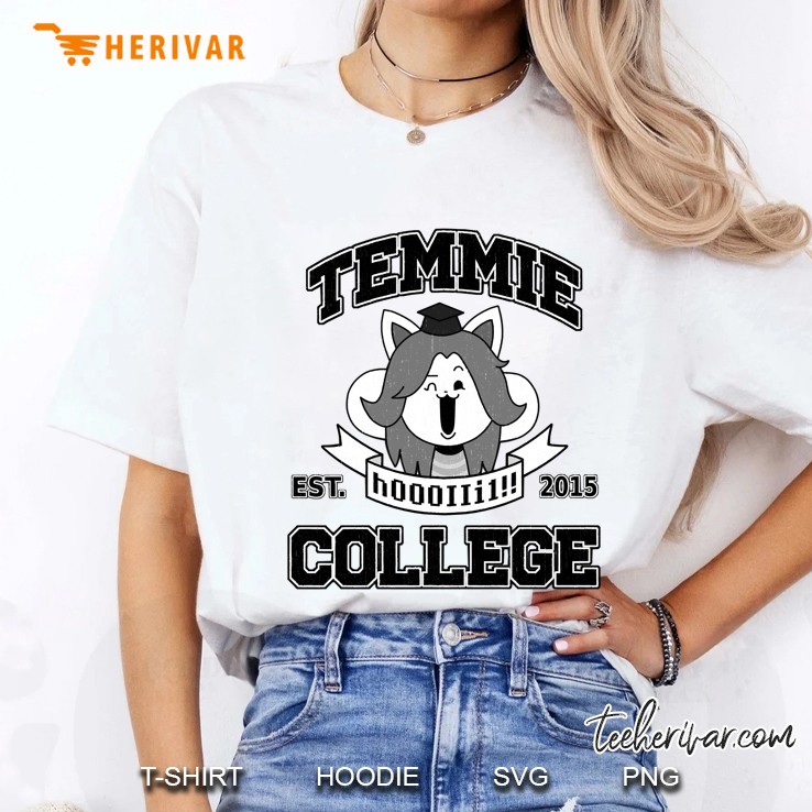 Temmie College Ladies Tee