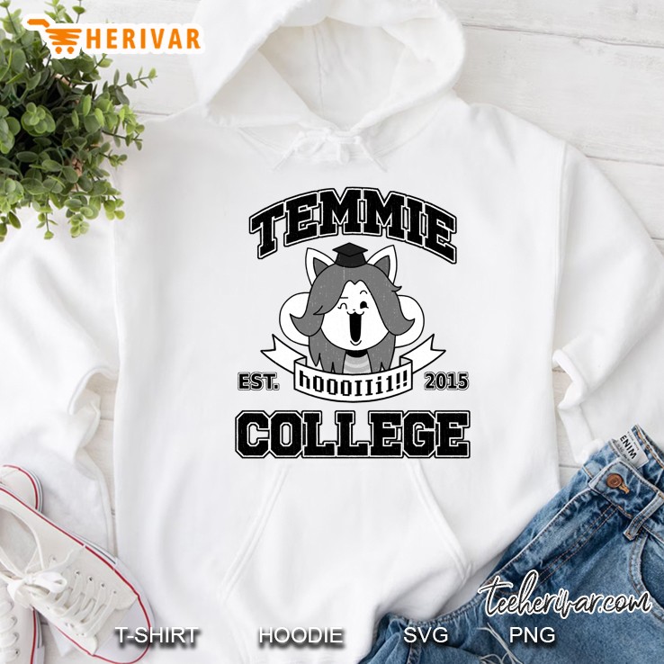 Temmie College Hoodie