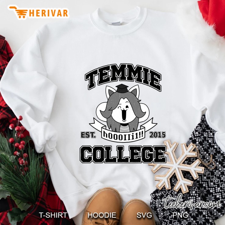 Temmie College Sweatshirt