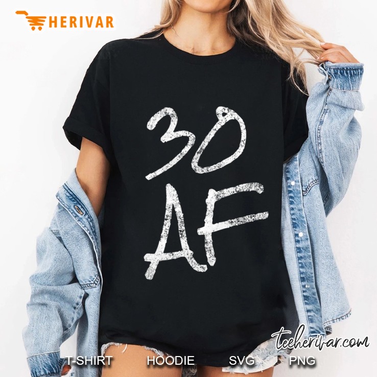 30 Af Funny 30Th Birthday Gift 30 Year Old Idea 1988 Ladies Tee