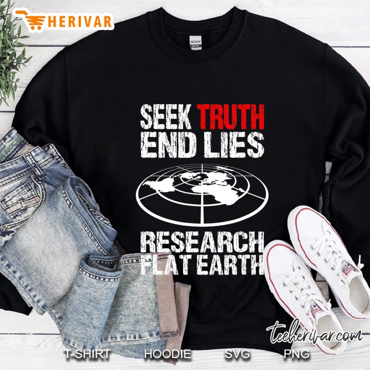 Flat Earther Seek Truth End Lies Research Flat Earth Mugs