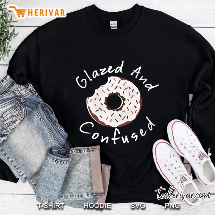 Glazed And Confused Donut Funny Food Puns Humor Mugs