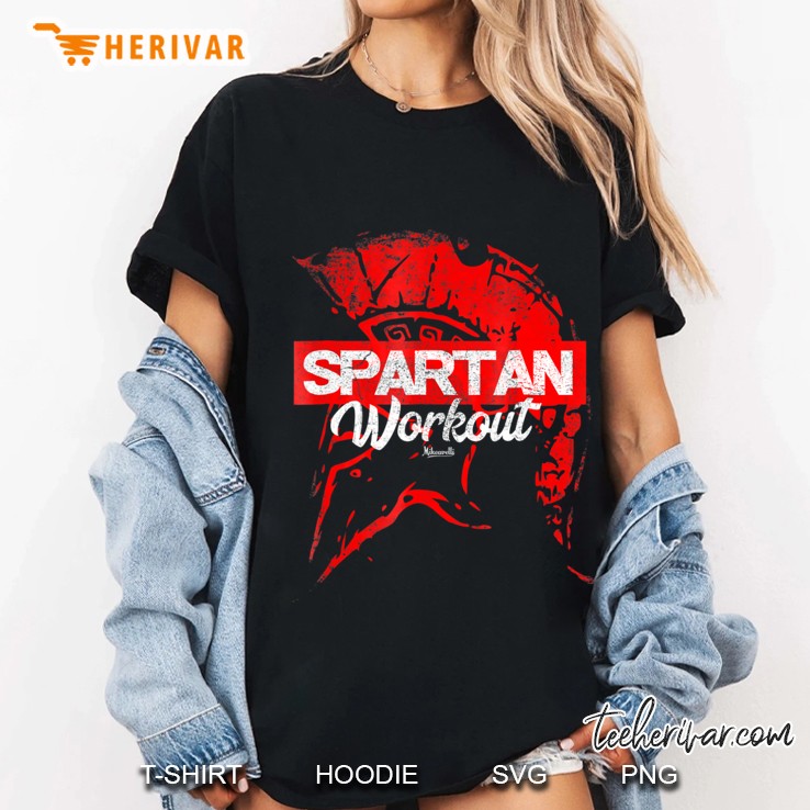 Gym Shirts For Men Spartan Workous Hoodie