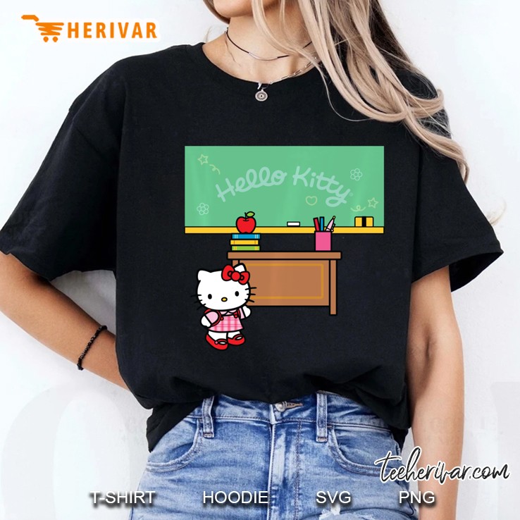 Hello Kitty Classroom Teacher School Ladies Tee
