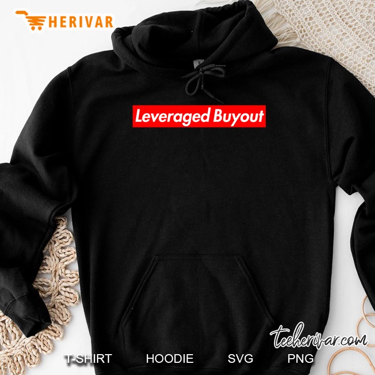 Leveraged Buyout Box Logo Hoodie