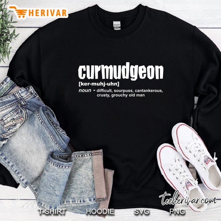 Mens Curmudgeon - Definition Shirt Mugs