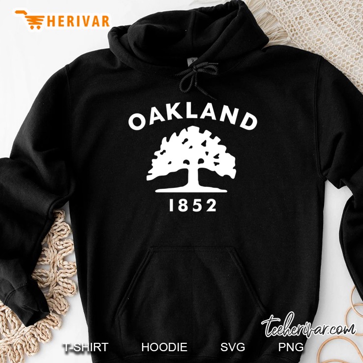 Oakland Oak Tree - Oakland, California Flag Mugs