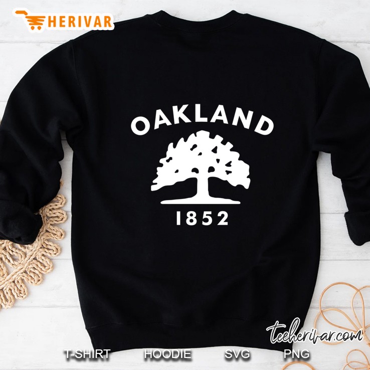 Oakland Oak Tree - Oakland, California Flag Mugs