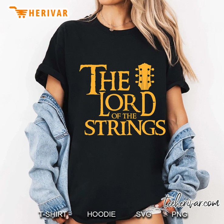 The Lord Of The Strings Funny Guitar Bassist Hoodie