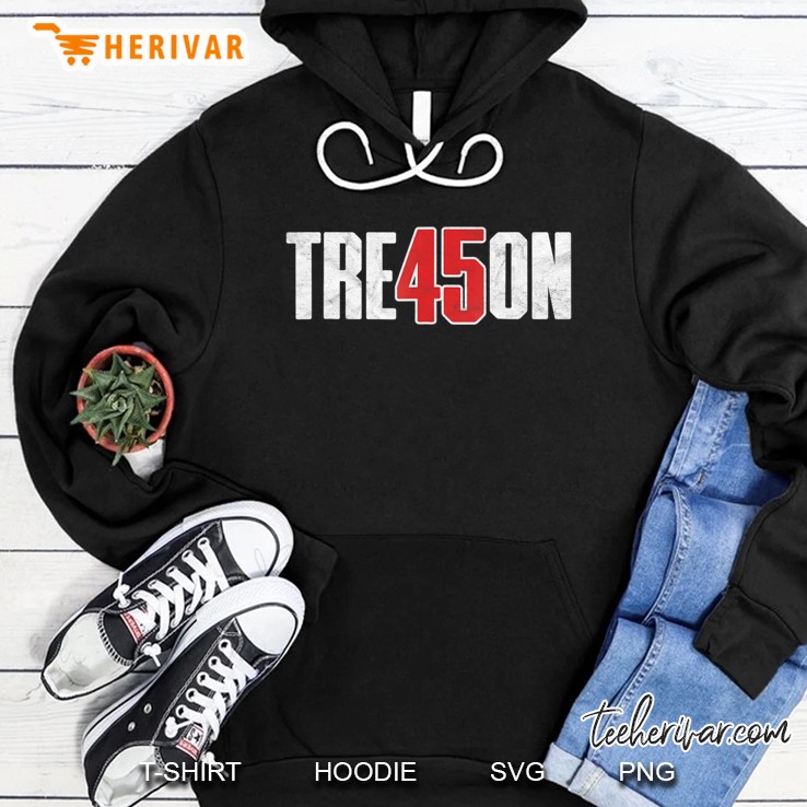 Trea45on Vintage Anti-Trump Anti-Treason Shirt Hoodie