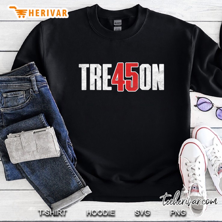 Trea45on Vintage Anti-Trump Anti-Treason Shirt Sweatshirt
