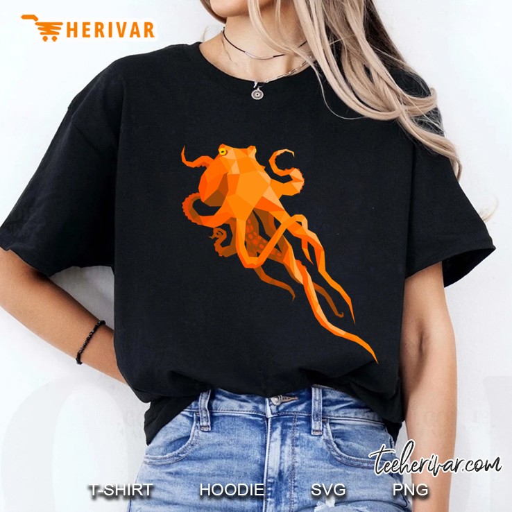 Geometric Octopus Classic Ladies Tee