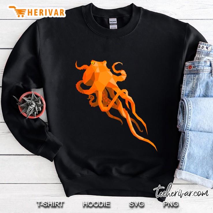 Geometric Octopus Classic Sweatshirt