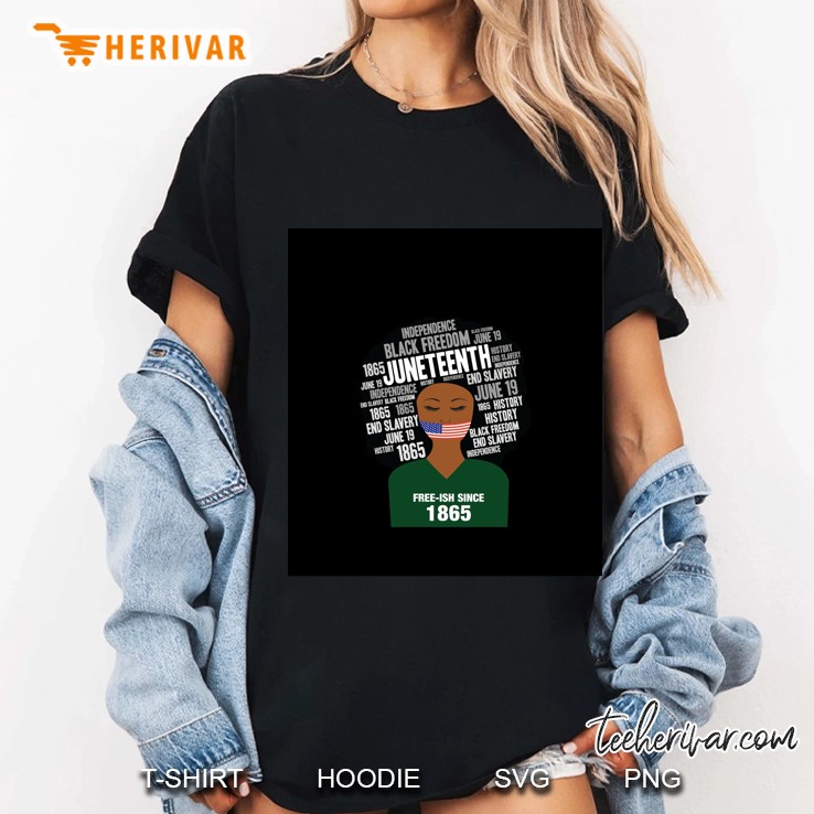 Juneteenth Black Freedom Free-Ish Since 1865 Sleeveless Top Ladies Tee