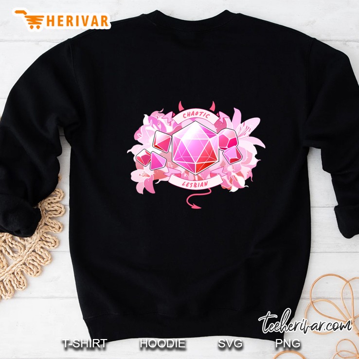 Lgbt Rpg - Chaotic Lesbian Classic Sweatshirt