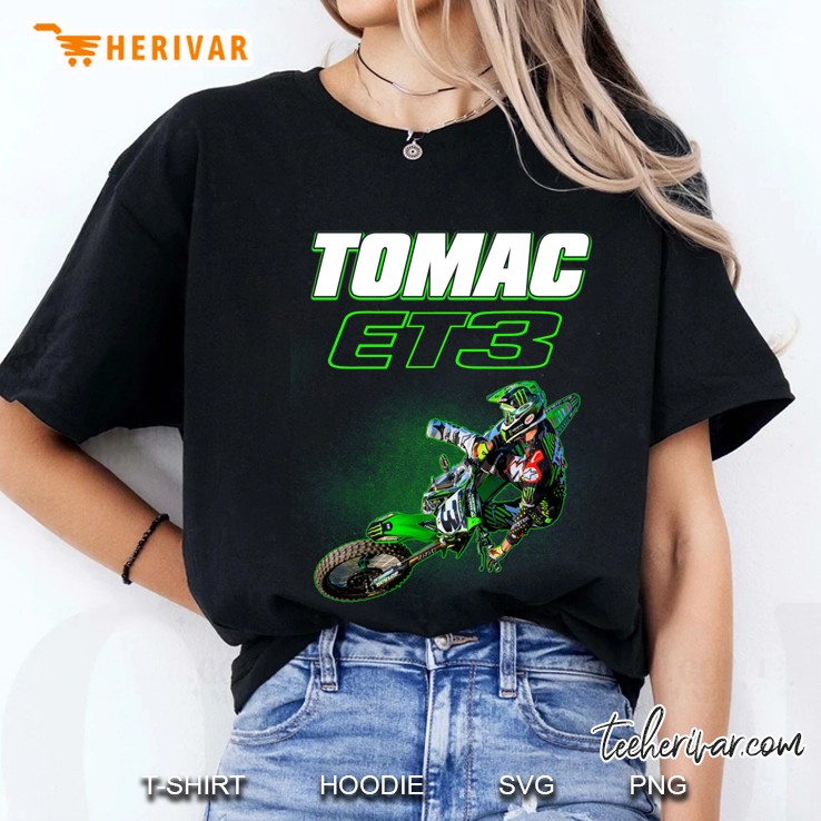 Motocross And Supercross Champion Eli Et3 Tomac Classic Ladies Tee