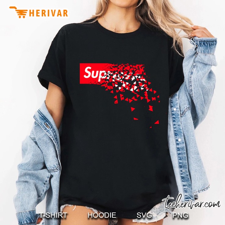 Shattered Supreme Box Logo Classic Ladies Tee