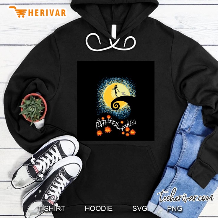 Starry Nightmare Chiffon Top Hoodie