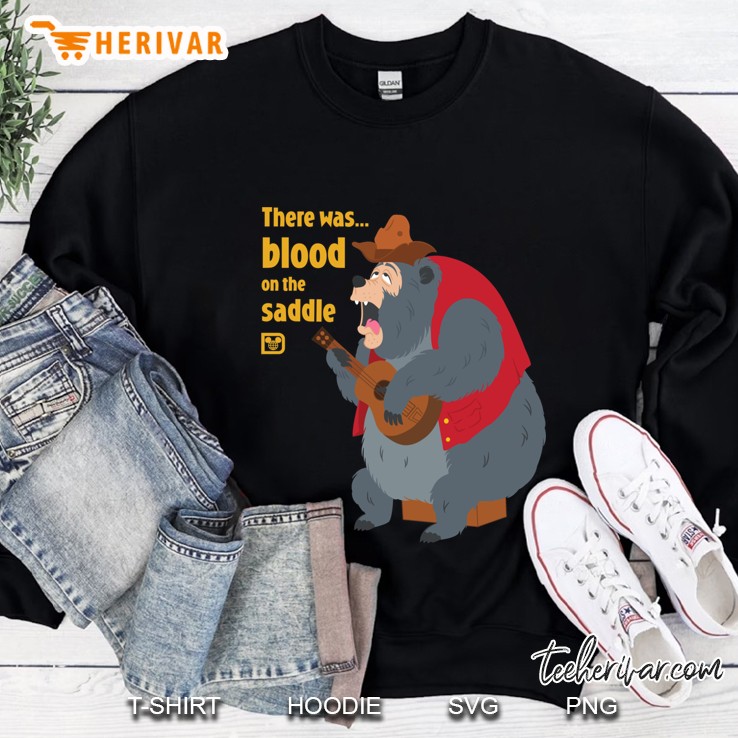 There Was Blood On The Saddle Slim Fit Sweatshirt