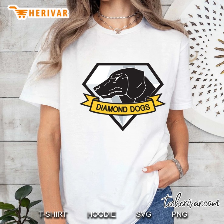 Diamond Dogs (Mgsv) Slim Fit Ladies Tee