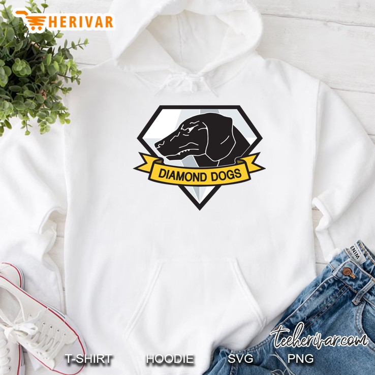 Diamond Dogs (Mgsv) Slim Fit Hoodie