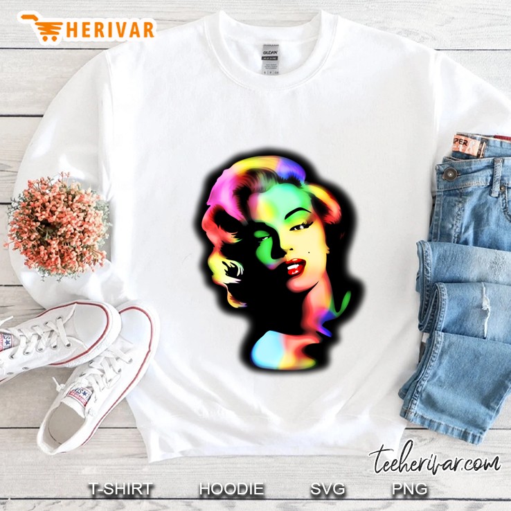 Marilyn Monroe Rainbow Colors Slim Fit Mugs