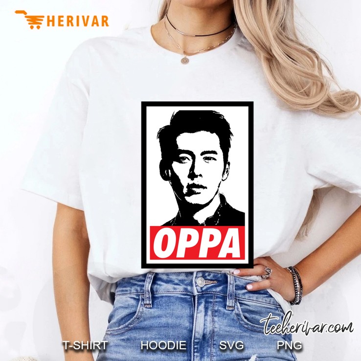 Oppa Hyun Bin Classic Ladies Tee