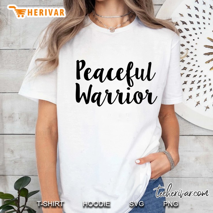 Peaceful Warrior Classic Ladies Tee