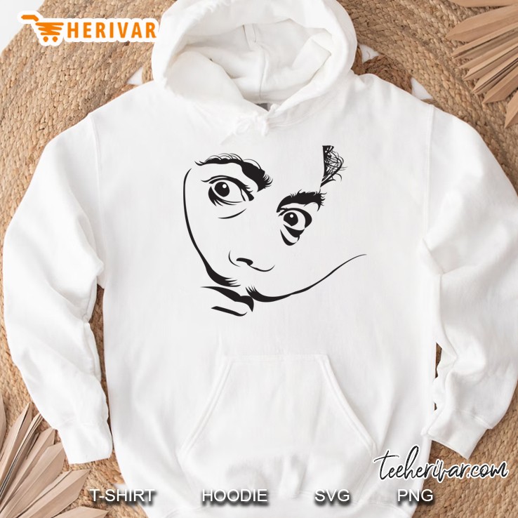 Salvador Dali Slim Fit Hoodie