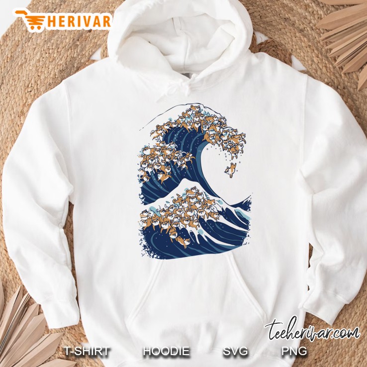 The Great Wave Of Shiba Inu Classic Hoodie
