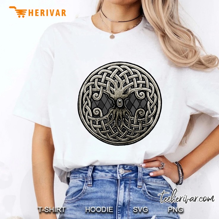 Yggdrasil Celtic Viking World Tree Of Life Classic Ladies Tee
